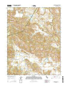 Aetna Springs California Current topographic map, 1:24000 scale, 7.5 X 7.5 Minute, Year 2015