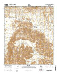 Agua Caliente Springs California Current topographic map, 1:24000 scale, 7.5 X 7.5 Minute, Year 2015
