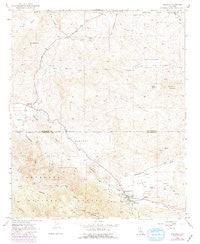 Aguanga California Historical topographic map, 1:24000 scale, 7.5 X 7.5 Minute, Year 1954