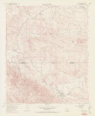 Aguanga California Historical topographic map, 1:24000 scale, 7.5 X 7.5 Minute, Year 1954