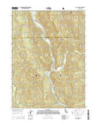 Ah Pah Ridge California Current topographic map, 1:24000 scale, 7.5 X 7.5 Minute, Year 2015