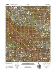 Ahwahnee California Historical topographic map, 1:24000 scale, 7.5 X 7.5 Minute, Year 2012