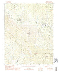 Ahwahnee California Historical topographic map, 1:24000 scale, 7.5 X 7.5 Minute, Year 1990
