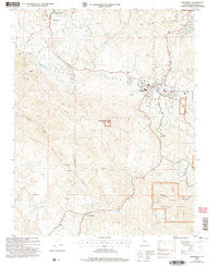 Ahwahnee California Historical topographic map, 1:24000 scale, 7.5 X 7.5 Minute, Year 2004