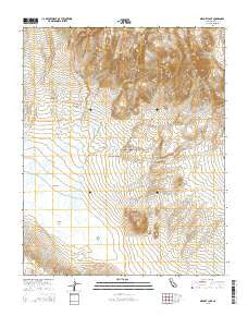 Airport Lake California Current topographic map, 1:24000 scale, 7.5 X 7.5 Minute, Year 2015