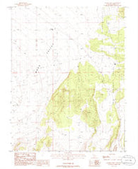 Alameda Well California Historical topographic map, 1:24000 scale, 7.5 X 7.5 Minute, Year 1986