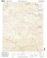 Alamo Mountain California Historical topographic map, 1:24000 scale, 7.5 X 7.5 Minute, Year 1995