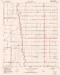 Alamorio California Historical topographic map, 1:24000 scale, 7.5 X 7.5 Minute, Year 1956