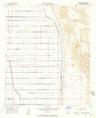 Alamorio NE California Historical topographic map, 1:24000 scale, 7.5 X 7.5 Minute, Year 1957