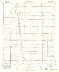 Alamorio California Historical topographic map, 1:24000 scale, 7.5 X 7.5 Minute, Year 1956