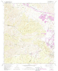 Alberhill California Historical topographic map, 1:24000 scale, 7.5 X 7.5 Minute, Year 1954