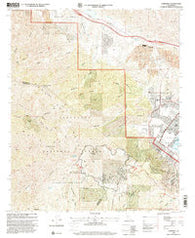 Alberhill California Historical topographic map, 1:24000 scale, 7.5 X 7.5 Minute, Year 1997