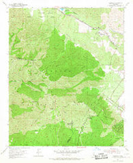 Alberhill California Historical topographic map, 1:24000 scale, 7.5 X 7.5 Minute, Year 1954