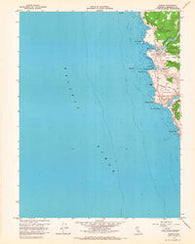 Albion California Historical topographic map, 1:24000 scale, 7.5 X 7.5 Minute, Year 1960