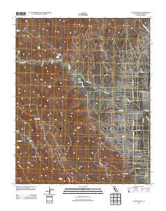Alcalde Hills California Historical topographic map, 1:24000 scale, 7.5 X 7.5 Minute, Year 2012