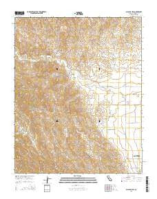 Alcalde Hills California Current topographic map, 1:24000 scale, 7.5 X 7.5 Minute, Year 2015