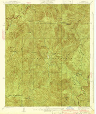 Alder Creek California Historical topographic map, 1:24000 scale, 7.5 X 7.5 Minute, Year 1941