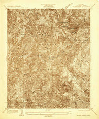 Alder Creek California Historical topographic map, 1:24000 scale, 7.5 X 7.5 Minute, Year 1935