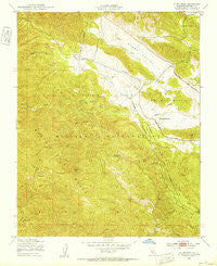 Alder Peak California Historical topographic map, 1:24000 scale, 7.5 X 7.5 Minute, Year 1949