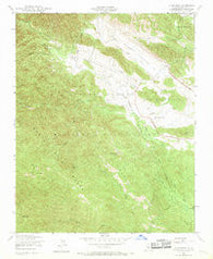 Alder Peak California Historical topographic map, 1:24000 scale, 7.5 X 7.5 Minute, Year 1949