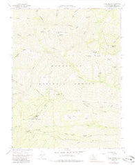 Alder Springs California Historical topographic map, 1:24000 scale, 7.5 X 7.5 Minute, Year 1967