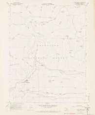 Alder Springs California Historical topographic map, 1:24000 scale, 7.5 X 7.5 Minute, Year 1967