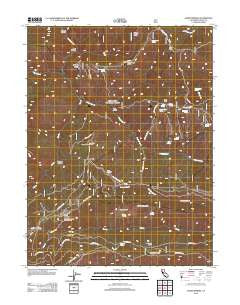 Alder Springs California Historical topographic map, 1:24000 scale, 7.5 X 7.5 Minute, Year 2012