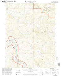 Alderpoint California Historical topographic map, 1:24000 scale, 7.5 X 7.5 Minute, Year 1997