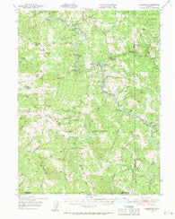 Alderpoint California Historical topographic map, 1:62500 scale, 15 X 15 Minute, Year 1949