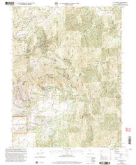 Alleghany California Historical topographic map, 1:24000 scale, 7.5 X 7.5 Minute, Year 2000