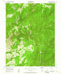 Alleghany California Historical topographic map, 1:24000 scale, 7.5 X 7.5 Minute, Year 1949