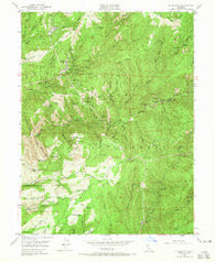 Alleghany California Historical topographic map, 1:24000 scale, 7.5 X 7.5 Minute, Year 1949