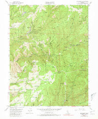 Alleghany California Historical topographic map, 1:24000 scale, 7.5 X 7.5 Minute, Year 1949