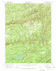 Alleghany California Historical topographic map, 1:62500 scale, 15 X 15 Minute, Year 1950