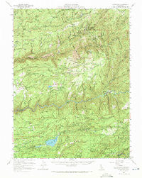 Alleghany California Historical topographic map, 1:62500 scale, 15 X 15 Minute, Year 1950