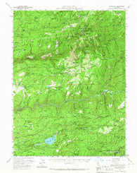 Alleghany California Historical topographic map, 1:62500 scale, 15 X 15 Minute, Year 1950