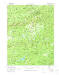 Alleghany California Historical topographic map, 1:62500 scale, 15 X 15 Minute, Year 1950