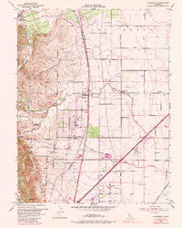Allendale California Historical topographic map, 1:24000 scale, 7.5 X 7.5 Minute, Year 1953