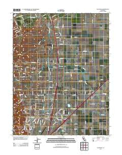 Allendale California Historical topographic map, 1:24000 scale, 7.5 X 7.5 Minute, Year 2012
