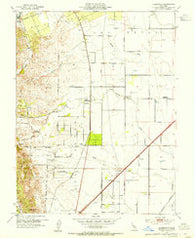 Allendale California Historical topographic map, 1:24000 scale, 7.5 X 7.5 Minute, Year 1953