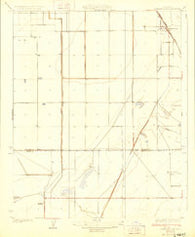 Allensworth California Historical topographic map, 1:31680 scale, 7.5 X 7.5 Minute, Year 1929