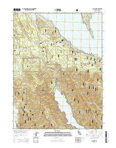 Almanor California Current topographic map, 1:24000 scale, 7.5 X 7.5 Minute, Year 2015