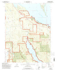 Almanor California Historical topographic map, 1:24000 scale, 7.5 X 7.5 Minute, Year 1994
