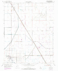 Alpaugh California Historical topographic map, 1:24000 scale, 7.5 X 7.5 Minute, Year 1953