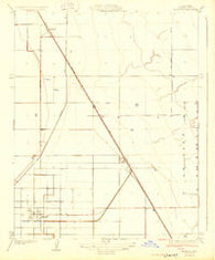 Alpaugh California Historical topographic map, 1:31680 scale, 7.5 X 7.5 Minute, Year 1929