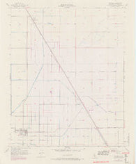 Alpaugh California Historical topographic map, 1:24000 scale, 7.5 X 7.5 Minute, Year 1953