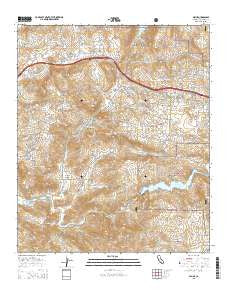 Alpine California Current topographic map, 1:24000 scale, 7.5 X 7.5 Minute, Year 2015