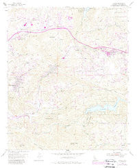 Alpine California Historical topographic map, 1:24000 scale, 7.5 X 7.5 Minute, Year 1955