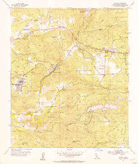 Alpine California Historical topographic map, 1:24000 scale, 7.5 X 7.5 Minute, Year 1955
