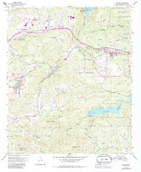Alpine California Historical topographic map, 1:24000 scale, 7.5 X 7.5 Minute, Year 1955